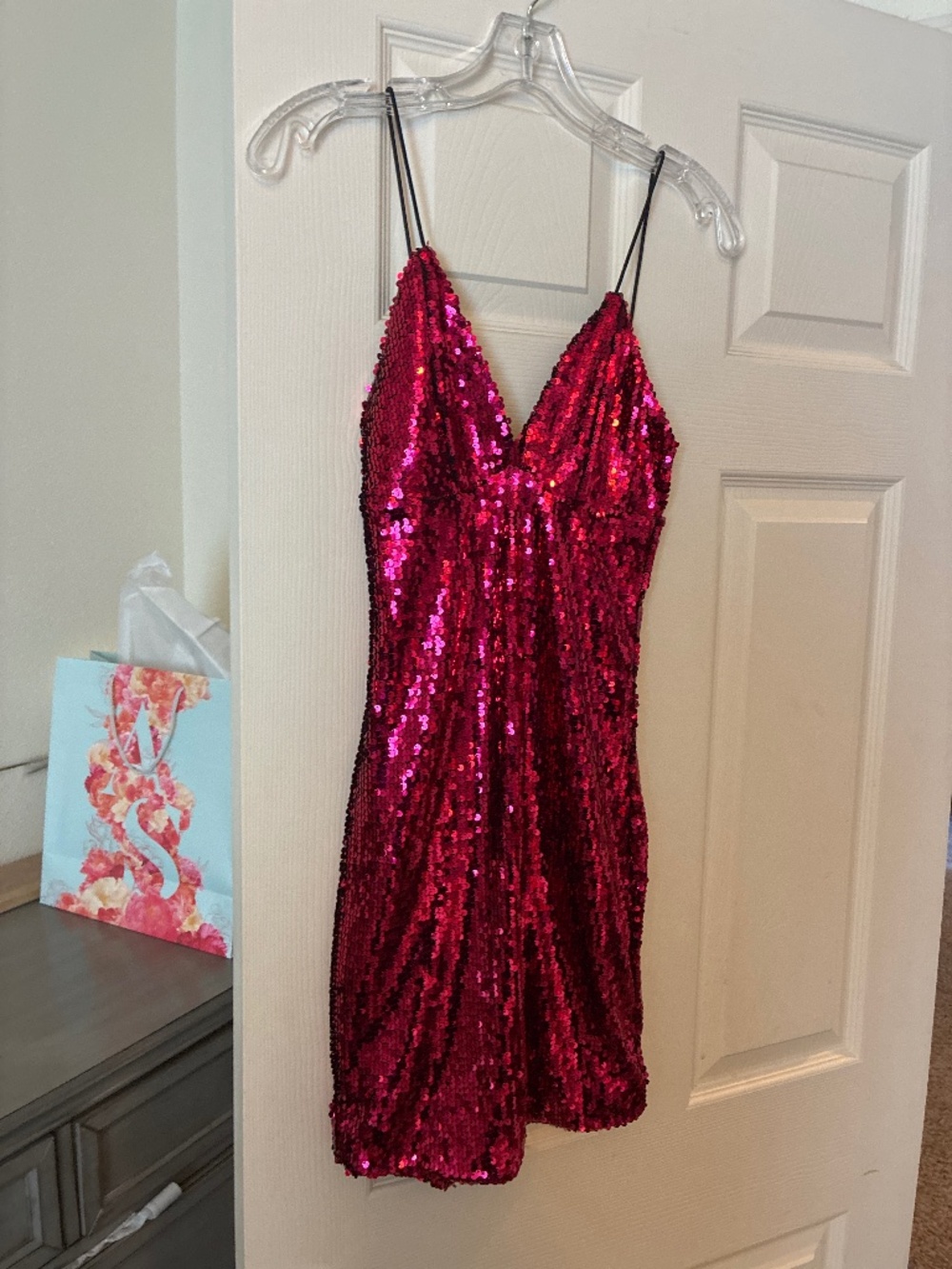 Sequin Mini Dress